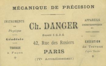 entreprise SNERTA  PARIS SAGI DANGER