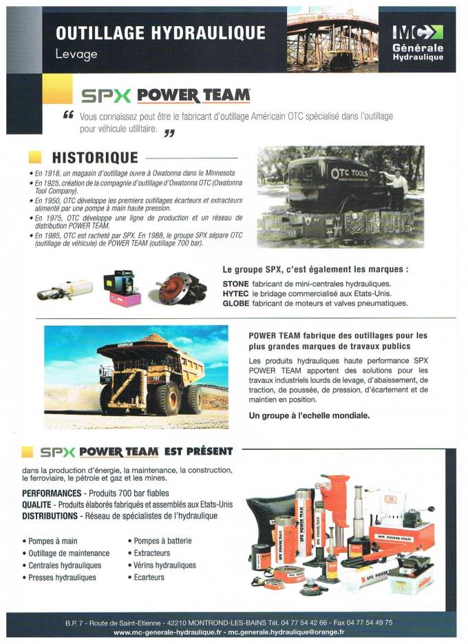 SAV SPX POWER TEAM FRANCE