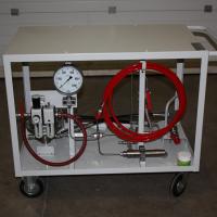 banc d'essai haute pression inox